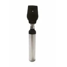 Oftalmoscópio  2.5v Halógena Com Estojo Prateado