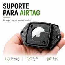 Suporte Para AirTag Bicicleta Anti Furto Discreto Rastreador Bike Compatível iPhone Apple Segurança Bike