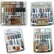 Nova Caneta De Reparo De Móveis De Madeira , Marcadores De Retoque E Apontador De Giz De Cera , Kit De Restauração De Ar
