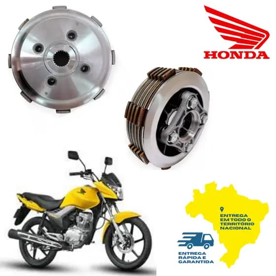Kit Embreagem Completa Titan 150  Fan 150 MODELO ORIGINAL