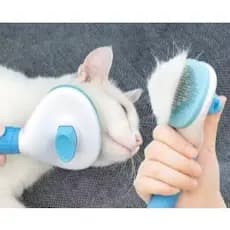 Escova Removedora De Pelos Dos Pets Cães E Gatos