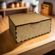 Kit Caixinhas MDF Pequenas 11,5x9x5 cm com Tampa Articulada – Lembrancinhas e Personalização