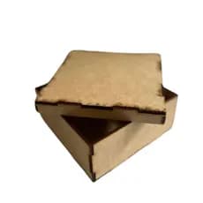 Caixa Personalizada MDF - Tampa móvel - Gravação a laser