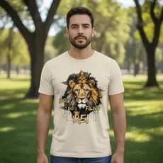 Camiseta Evangelica Sou filho do Rei Jesus coloridos unissex 100% Algodão Envio imediato