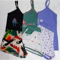 Pijama Short Doll Confortável