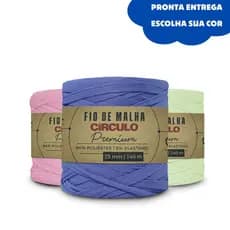 Fio de Malha Premium 25MM TODAS AS CORES - Marca Círculo 140m 270g