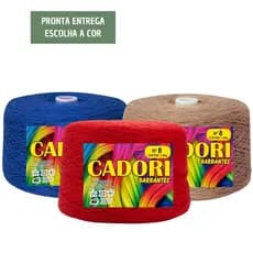 Barbante Cadori Fio 8 Big Cone 1.8kg Extra Macio - 1373 Metros