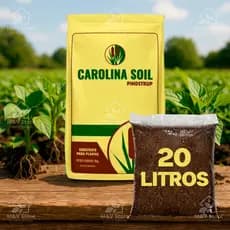 Substrato Carolina Soil Formulação Completa 35H LXXXVI  - 20 Litros 4 kg Plantas Hortas Mudas
