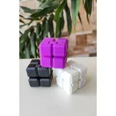 Cubo Infinito Fidget Toy Infinity Cube - Brinquedo Anti-estresse Dobrável