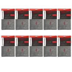 Kit Com 10 Panos De Chão Com Furo 100% Microfibra Alta Absorção 60x50cm