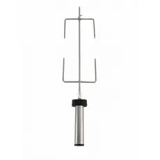 Espeto Giratório a Pilha Inox  Costela de até 6 kg 70cm costelão