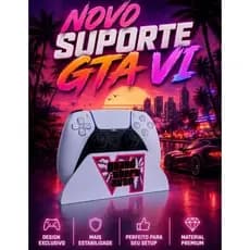 Suporte De Mesa Controle Console Game Playstation Ps4 Ps5 Ps3 PC setup