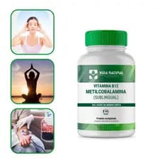 Metilcobalamina Vitamina B12 Sublingual 1000mcg 30 Comprimidos