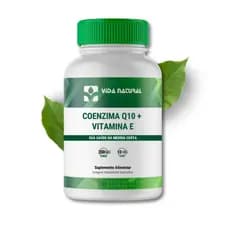 Coenzima Q10 200mg + Vitamina E 10mg 60 Cápsulas