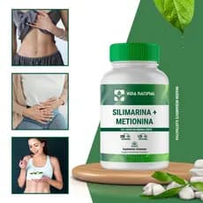 Silimarina 200mg + Metionina 120mg 60cps