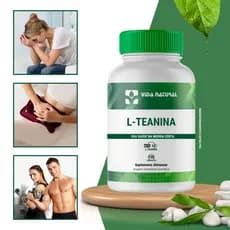 L TEANINA 200mg 120 Cápsulas