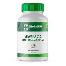 Vitamina B12 (METILCOBALAMINA) 1mg 60 Cápsulas