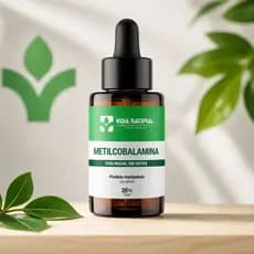 Vitamina B12 (Metilcobalamina 1000mcg sublingual 20ml) - Vida Natural