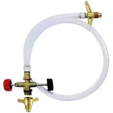 Mangueira Transferidor De Gás De 13kg Para 2kg com Adaptador