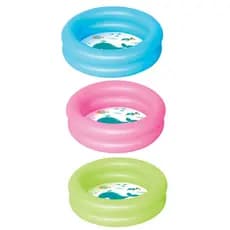 Banheira Inflável Infantil 28 L Cores Variadas Azul/Rosa//Verde - Mor