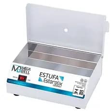Estufa Esterilizadora para Alicates de Unha Manicure Pedicure Mega Bell Branca