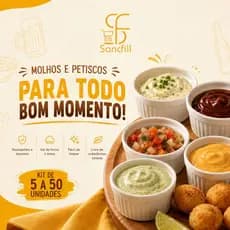 Kit 5 a 50 Ramekin 100ml Plástico Canelado Para Molhos Petiscos Buffet Festas e Eventos