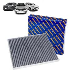 Filtro Cabine C/ Carvão Ativado Hyundai Hb20 Ix35 Tucson Veloster/ Kia Carens Cerato Sorento Sportage/ Jac T40 T5 T50