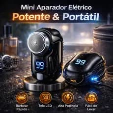 Mini Barbeador Elétrico Portátil À Prova D'água - Tipo c De Carga Aparador De Barba