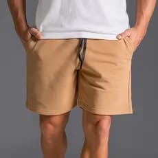 Short Moletom Moletinho Masculino com Bolsos Bermuda Academia Leve Confortável, Estiloso Casual