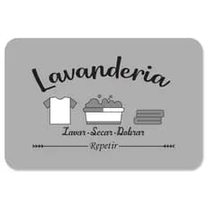 Tapete para Lavação Lavanderia Mescla Antiderrapante