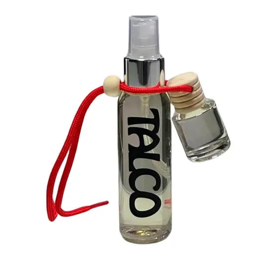Kit Aromatizador Cheirinho Perfume Carro Spray - Talco