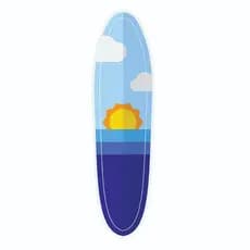 Prancha De Surf Display Decoração Hawai Personalizada com a sua Arte Festa evento decoração corporativo Aniversãrio
