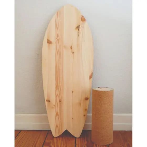 Prancha de Surf 80x40 em Madeira Maciça para Decoração Hawai Praia Totem Display