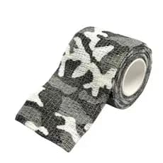 Bandagem Elástica Premium 5CM x 4,5M - Camuflada Cinza