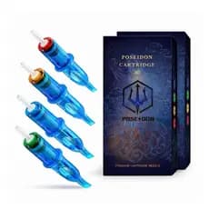 Cartucho Poseidon Para Tatuagem Tattoo kit com 10 unidades Tattoo