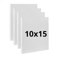 Kit Telas para Pintura 10x15 em Algodão - Telas Resistente Para Diversão