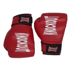Luva Muay Thai E Boxe Sintetica Knockout
