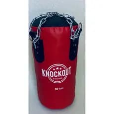 Saco De Pancada Boxe Profissional Knockout Vazio 50 Cm