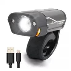 Lanterna Farol Para Bicicleta Bike Led Usb Recarregavel GB-788