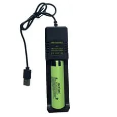 Carregador Usb Pilhas Batería Recarregavel 21700 26650 18650 14500 16340