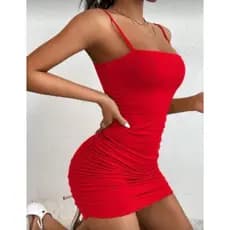 Vestido curto tubinho alça fina suplex premium (05)