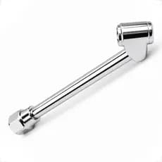 Bico De Encher Pneus Ref 825 1/4 BSP Bocal Duplo Retenção 170MM Premium