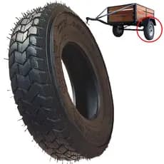 Pneu P/ Carretinha Reboque Moto Mini Veiculos 4.80/4.00-8