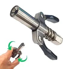 01 Bico Aplicador De Graxa Bomba Engraxadeira Pneumática