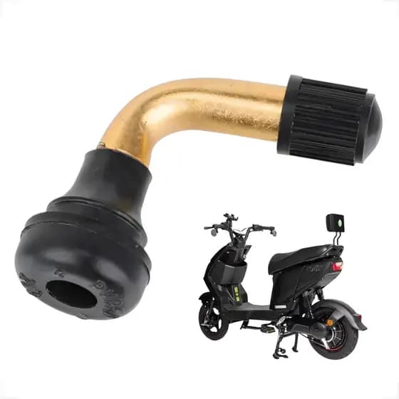 Válvula Pneu Scooter Bike Eletrica Curva Pvr50 Joy Juna Next