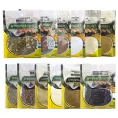 Promoção de Temperos +20 Opções temperos e condimentos embalagem  Especiarias Gourmet Food's