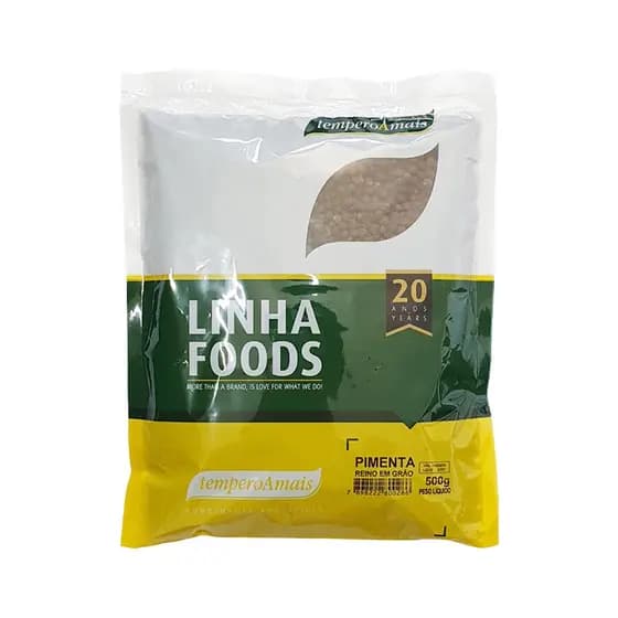 Pimenta do Reino em Grão 500g Temperos e Especiarias Cozinha Pacote Grande