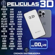 Lote 100 Películas de Privacidade 3D 5D 9D Variadas Alta Qualidade Mais de 40 Modelos Disponíveis Cronos Distribuidora
