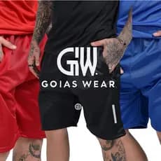 Bermuda Esportiva Masculina Dry Fit com Bolsos e Detalhe Refletivo - Leve e Confortável