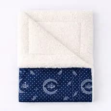 MANTA PARA BEBE COM SHERPA DIVERSAS ESTAMPAS 90X80
